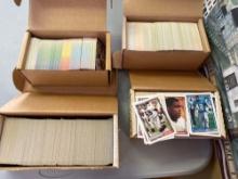 Assortment Of Collectible Football Cards Topps, Fleer, Score