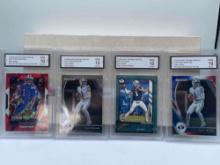 Graded Zach Wilson Rookie Cards RC Refractor (4)