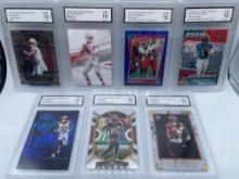 Graded Tee Higgins,Derek Carr, Herbert, Bolton, Etienne JR. (7)