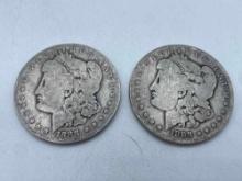 1888o Morgan Dollars bid x 2