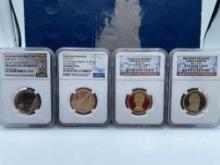 Graded Presidential Dollars & American Innovation Reverse PF70, PF70 Ultra Cameo, BU