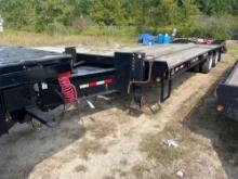 2022 B and B 20 ton dual tandem pintle hitch Air Brake Trailer