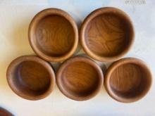 Vintage Wooden Bowls-Wooden Fish Tray