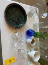 Large Assortment Of Glass Flower Vases