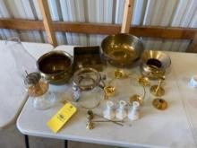 Oil Lamp - Candle Holders - Spittoon - Misc