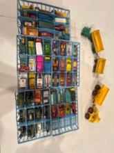 Assortment Of Vintage MatchBox Cars And Boxes