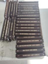 29 Bantam Louis Lamour Books Leatherette