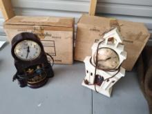 2 Mastercrafts Clocks in boxes untested