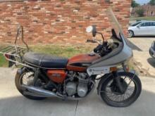 1975 Honda CB550 Four 4-Cylinder Motorcycle w/ Windjammer III Windshield Guard