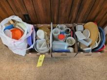 Large Assortment of Tupperware