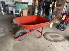 True Temper Metal Wheelbarrow