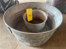 Galvanized Tub & Bucket