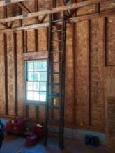 24 Ft. Wooden Extension Ladder