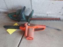 Electric Trimmer & Chainsaw