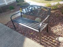 Metal Outdoor Bench