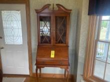 Solid Oak Hutch Secretary Desk