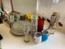 Noritake Stoneware, Glasses, Glassware, & Serving Pieces