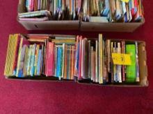 2 Boxes of Assorted Kids Books