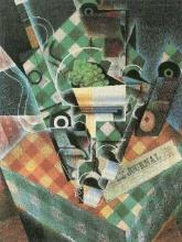 Juan Gris - Still Life With Checked Tablecloth