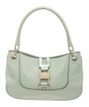 Gucci Blue Leather Lady Lock Shoulder Bag