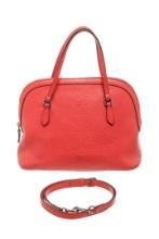 Gucci Red Calfskin Mini Dome 2 Way Shoulder Bag