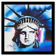 Liberty 2000 I (Blue) by Peter Max