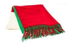 Chanel Red Italian Flag Shawl