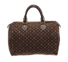 Louis Vuitton Brown Monogram Speedy 30 Handbag