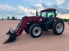 2007 Case IH Puma 165 tractor, CHA, MFD, Case IH LX760 loader, powershift trans, 420/80R46 rear