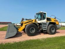 2017 Liebherr L566 X Power wheel loader, cab w/AC, 26.5x25 tires, hydro trans, Ride control, pin on