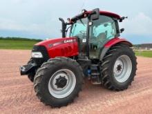 2013 Case IH Maxxum 110 tractor, CHA, MFD, 460/85R38 rear tires, powershift trans, 3-hyds, 540/1000