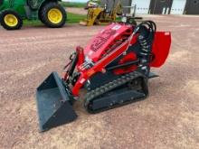 New 2024 SDL00L SL360 stand on track skid steer, 6" rubber tracks, 13.5hp gas engine, hydro trans,