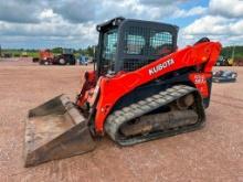 2014 Kubota SVL 90-2 track skid steer, cab w/AC, 17 1/2" tracks, aux hyds, 2-spd, quick coupler,