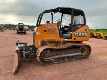 2013 Case 750M LT dozer, OROPS, 20" track pads, hydro trans, 6-way blade, screens & sweeps, rear