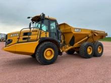 2016 Bell B25E articulated dump truck, cab w/AC, 6wd, 23.5x25 tires, Mercedes diesel engine, auto