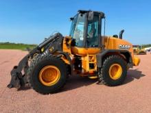 2013 Case 621F XT wheel loader, cab w/ AC, 20.5x25 tires, 4-spd powershift trans, 3rd valve, ACS