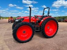 2017 Kubota M6060 tractor, open station, MFD, 270/95R48 rear tires, 11.2-36 front tires, 8-speed