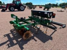 Frontier FP1206 6' 3pt mount food plot tiller seeder, disks, cultivator, rolling basket, seeder box