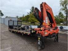 2011 Palfinger PK 32080 Knuck Crane w/ Flatbed