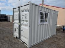 12' Container w/ Side Door and Window