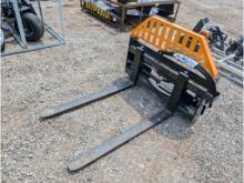 Wolverine Skid Steer Hydraulic Forks 48"