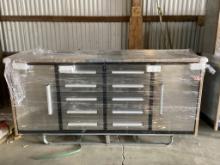 Steelman 7' 10 Drawer Toolbox w/ 2 Cabinets