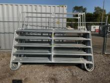 (14) Cattle Panels & Gate