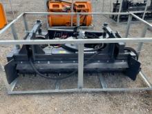 LandHonor 72" Skid Steer Power Rake