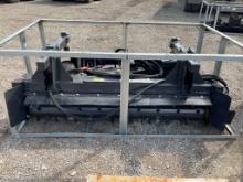 LandHonor 72" Skid Steer Power Rake