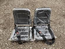 2 Mini Excavator Seats