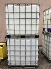 (2)  250 Gallon IBC Totes