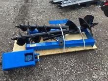 Skid Steer Auger Set W/ 3 Bits