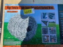 High Tensile Triple Layer Galvanized Barbed Wire