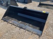 78" Skid Steer Bucket W/ Teeth